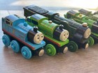 Brio Thomas Wooden Railway 10 Figure Set Rare Vintage Collectible Authentic