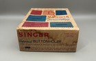 Vintage Singer Sewing Machine Professional Button Holder  In Original Box