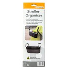 Stroller Organiser     Pushchair Pram Bag With 2 Drink Holders