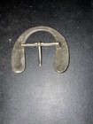 Silver Metal Horseshoe Western Belt Buckle For Men  Solid  Antique Finish
