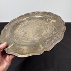 Large Vintage Maciel Mexico Sterling Silver Platter-526 Grams