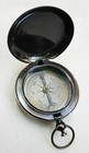 Vintage Antique Brass Compass Pocket Style Handmade Push Button Christmas Gift