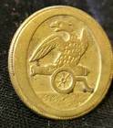 War Of 1812   Pre Civil War Artillery Regiment Coat Button Alberts  Ay-51-ty 