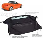 Convertible Soft Top Fits 2003-2009 Nissan 350z W dot Heated Glass Window  Vinyl