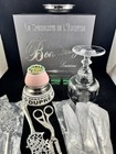 Set Of Absinthe Glasses  Spoons  Sugars  Tongs  Match Strike - Euc