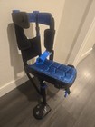 Iwalk 3 0 Hands-free Knee Crutch Adjustable Height Black blue