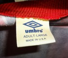 Vintage Umbro Made In Usa Sammamish Wa Game Used Match Worn Soccer Jersey L