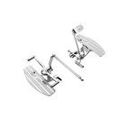 Chrome Rider Forward Control Floorboards Kits For Harley 18-2025 Street Bob Fxlr