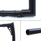 Black 12  Prewired 25mm 1 25  Handlebar For 08-13 Road King Flhr  spike   Wing C