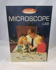 Vintage Microscope   Lab Set Retro Metal Case 1960 s Made In Usa  416 Senior