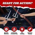 Ninja Warrior Toy Weapons Role Playset - Kids Pretend Play Dress Up Costume A   