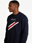 V  ron Stripes Men s Crewneck Shirt