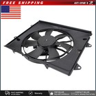 Cooling Fan Condenser Radiator Assembly For 2016 2017 2018 2019 2020 Honda Civic