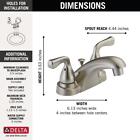 Delta Foundations Bathroom Faucet Eco-friendly Stainless-certified Refurbished