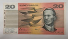 1989 Australia 20 Dollars Paper Banknote Phillips Fraser Deputy Governor Evn Unc