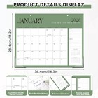 Desk Calendar 2026-2027  14 3 X 11 2 18 Month Wall Calendar Runs From January   