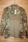 Us Army Advanced 1 4 Zip Combat Shirt Multicam Ocp Flame Resistant X-large Nwt