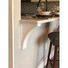 Ornamental Mouldings 3  X 8  X 12  Unfinished Maple Wood Corbel Premium