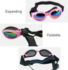 Foldable Pet Doggles Dog Sunglasses Cat Goggles Wind Proof Sun Glasses Eye Wear