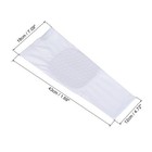 Knee Pads  2 Pack Eva Leg Sleeves For Volleyball Basketball - White  Large