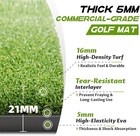 Thickened Golf Mat  5x4ft   5x5ft Heavy-duty Golf Hitting Mats Practice Outdoor 