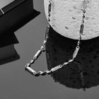 Geometric Cross Mobius Necklace Chain Titanium Steel Unisex Punk  Jewelry