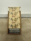 Stratton Hair Brush Pocket Purse Folds Out Of Case England Vintage Antique 