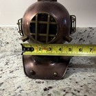 Brass Copper Miniature Diving Helmet Vintage Maritime Collectible Antique 6 Inch