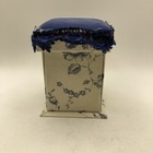 Vintage  Handmade Victorian Reproduction Sewing Box Or Etui Sewing Kit Nice  