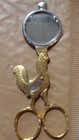 Vintage Rooster Figural Embroidery Scissors