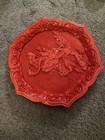 Red Lacquer Chinese Carved Cinnabar Antique Set