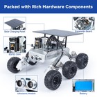 Galaxyrvr Mars Rover Kit  Smart Video Robot Car Kit Compatible With Arduino U   