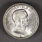 1915 Italy Silver 2 Lire Lustrous