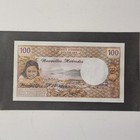 New Hebrides  Vanuatu  1977 100 Francs Prefix P 1  P-18d Crisp Unc  lot  3010 
