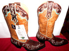 Sterling River Custom Cowgirl Boots New - Size 7 5 B - Very Ornate - L 390