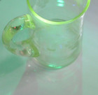 Vintage Grape Etched Wine Water Ice Tea Martini Glass Pitcher Jug