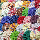 100  2 In  Handmade Fabric Yo Yos Quilt Top Block Applique Trim Candle Table Mat