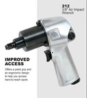 Ingersoll Rand 212 3 8  Air Impact Wrench  150 Ft-lbs  Max Torque  Super Duty