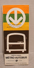 Metro-autobus Bus Route Map Expo 67 World s Fair Montreal Transportation Comm 