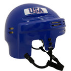 Mark Johnson Autographed Royal Blue Mini Helmet  magic   standard Number 