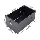 Lockable Vertical File Cabinet Metal Mobile File Cabinet  Under Desk Office Home