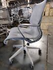 Light Grey Herman Miller Setu Grey Office Mesh Desk Chair 
