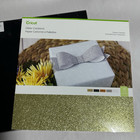 Cricut Glitter Card Stock - Black   Classic Sampler   20 12 x12  Sheets   New