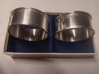 1 Box Of 2 Towle Sterling Silver 925 Napkin Rings - In Boxes  up To 8 Rings