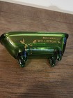 Antique Eapg Green Glass Bathtub Souvenir Of Williston  North Dakota