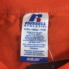 Vintage Russell Athletic Shirt Mens 2xl Orange Nublend Blank Tee Crew Neck