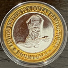 Boomtown Casino Reno  10 Silver Strike Token 1999 Boot G Mm New Case
