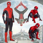 Superhero Spider-man Kids Men Halloween Costume Venom Carnage Cosplay Jumpsuit