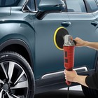 Car Polishing Machine  Car Polishing Machine Set With 7 Variable Speeds  Red