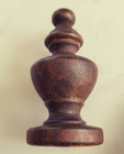 Antique Wood Ornate Victorian Finial Baluster Architecture Salvage